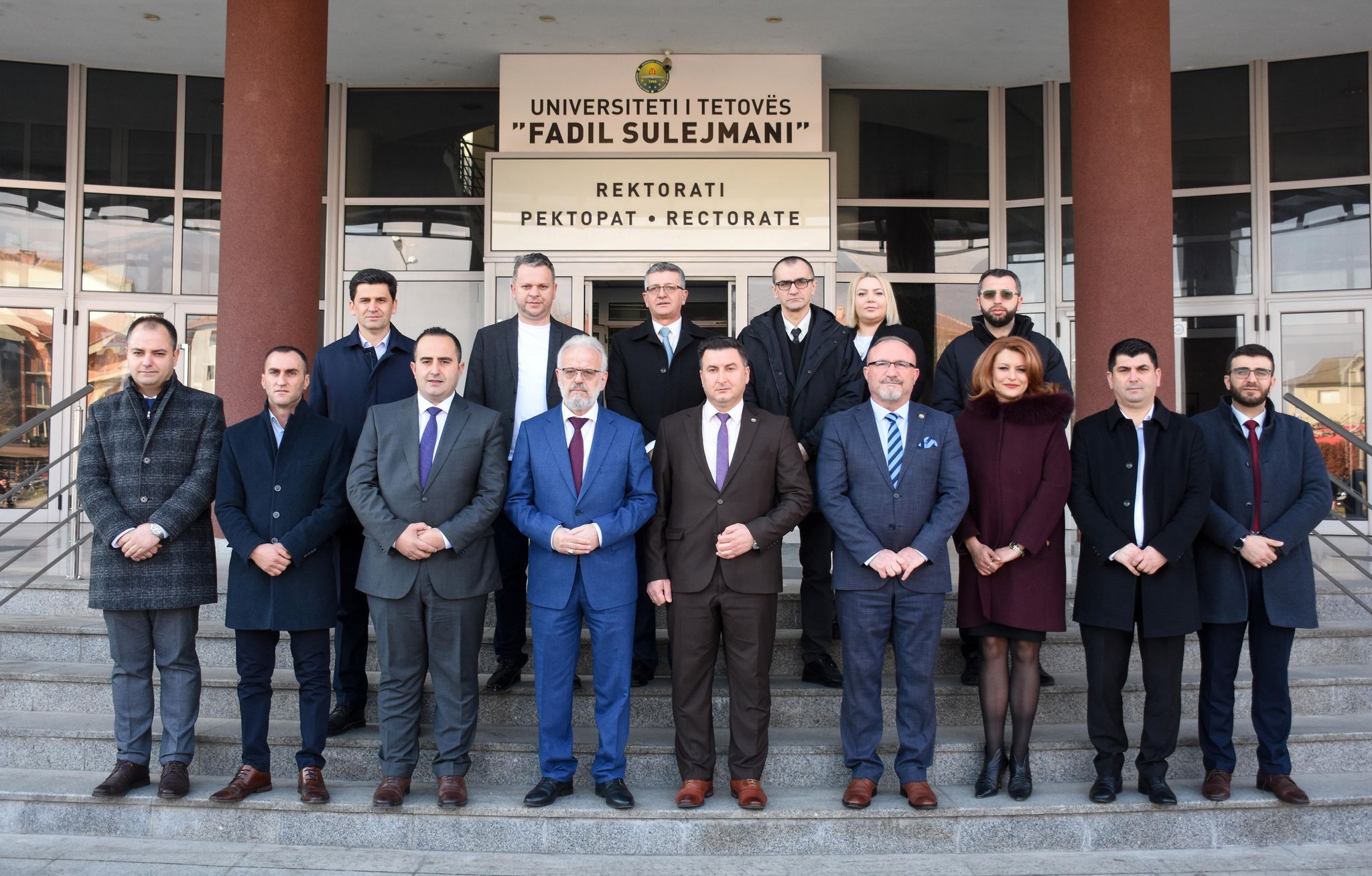 Kryeministri Talat Xhaferi dhe Ministri i Arsimit dhe Shkencës Jeton Shaqiri e vizituan Universitetin e Tetovës